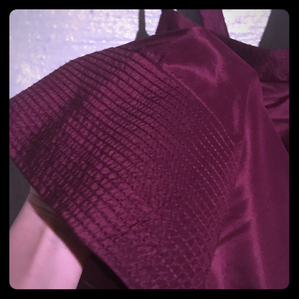 Stunning Wine Colored Dress